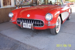 hackberry, funkční chevy corvette kolem 1950